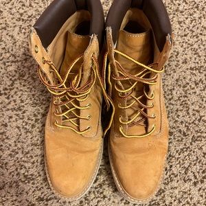Tan Women’s Timberlands